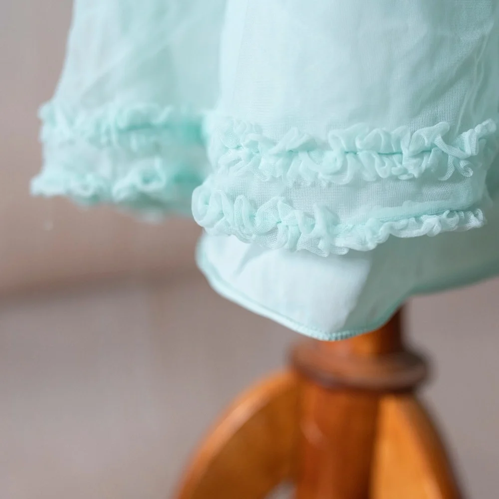 Vintage Teal Nighty - Picture 6 of 14